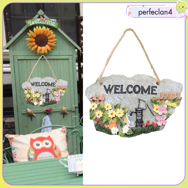 Biển Welcome treo cửa trang trí tuyệt đẹp