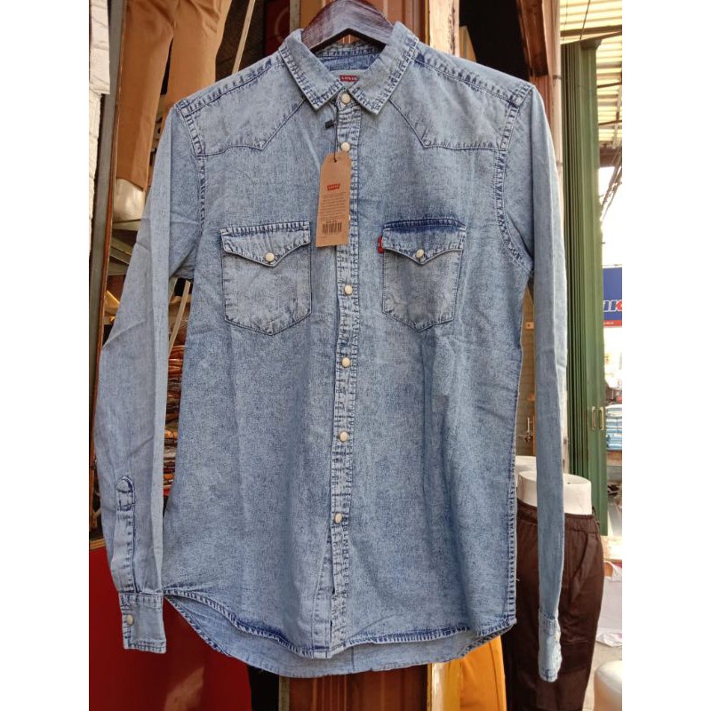 Áo Sơ Mi Denim Levis Thời Trang Cao Cấp