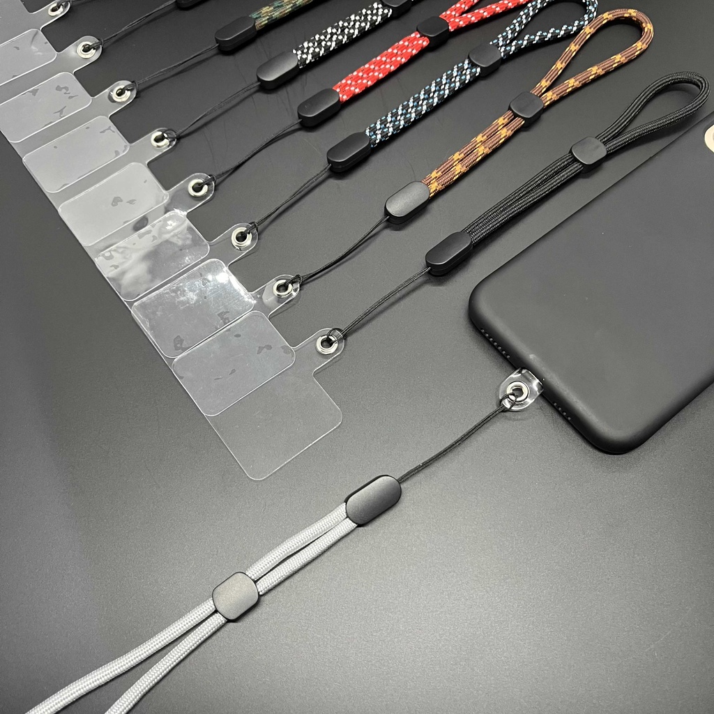 Dây Đeo Cổ Tay Ngắn Nhiều Màu Sắc Chống Thất Lạc Cho Hầu Hết Điện Thoại Di Động