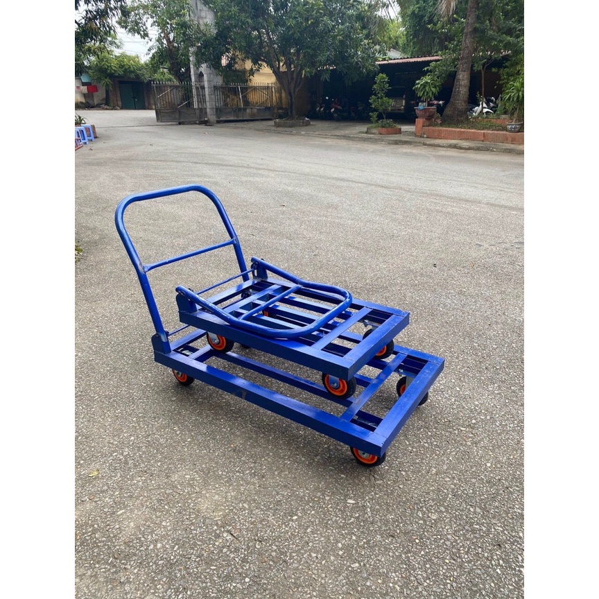 Xe Đẩy Hàng Trọng Tải Lớn Độ Bền Cao ,CHống Ồn Trọng Tải 400kg