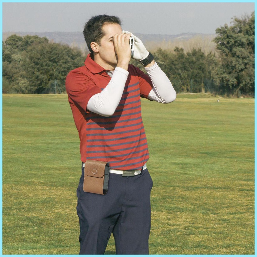 Dây Đeo Bằng Da Bảo Vệ Cho Máy Đo Khoảng Cách Golf Rangefinder
