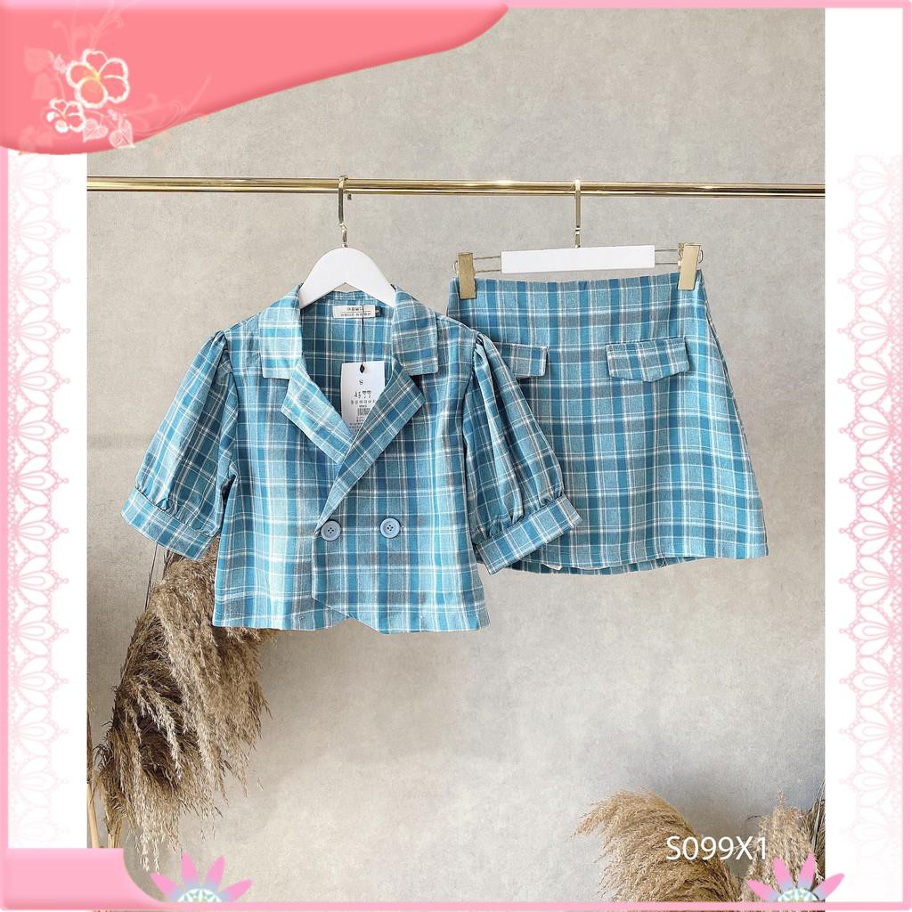 Set Vest Chân Váy Hàn Quốc Có Lớp Lót Hiện Đại Chất Liệu Thô Mát Đẹp Sang Trọng - Thời Trang Thiết Kế Style