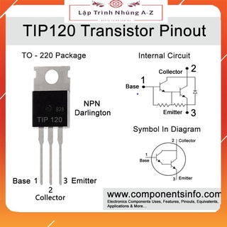 [Lập Trình Nhúng A-Z][136] Combo 5 Chiếc Transistor Công Suất  TIP41C TIP41 TIP120 TIP122 TIP127