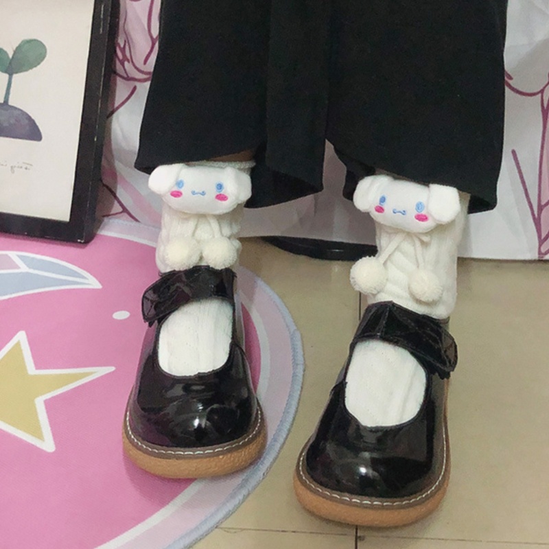 Vớ Dệt Kim Đính Búp Bê Hoạt Hình Phong Cách Harajuku Lolita Cho Nữ