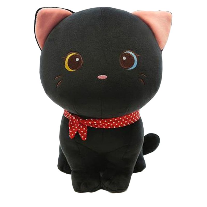 Ready Stock !!! 24cm/9.44in Cute Soft Cat Plush Toys Stuffed Pause Pillow Home Decoration Gift Doll For Kids Girl