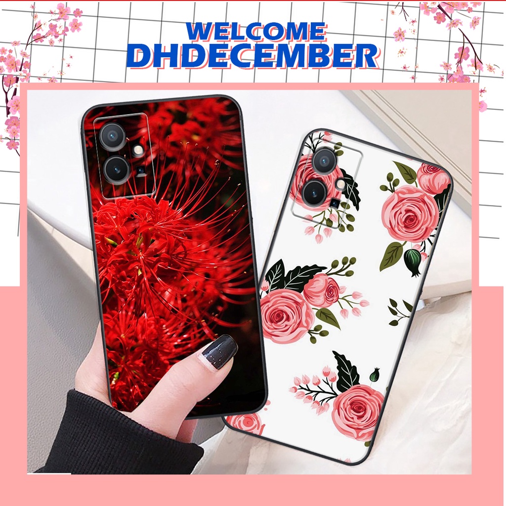Ốp lưng Vivo Y55 5G - BẢO VỆ CAMERA in hình hoa xinh xắn, hiện đại , thời trang ,phong cách