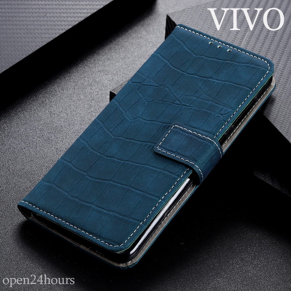 Vivo Y02s X80 Pro T1 5G T1x Y01 V23 V23e Y33s Y15A/Y15s Y21 Y21s Y72 X70/X60 Pro Y53s V21 V20 SE Y12s/Y20 2021/Y20s Y51 Y30/Y30i/Y50 S1 Pro V17 Pro Y12/Y15/Y17/Y11/U10 Thương hiệu Bảo hiểm Toàn diện Vỏ chống sốc Da chống xước Vỏ điện thoại nắp gập