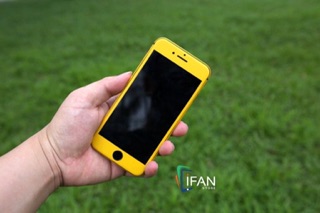Skin Dán Iphone Màu Vàng