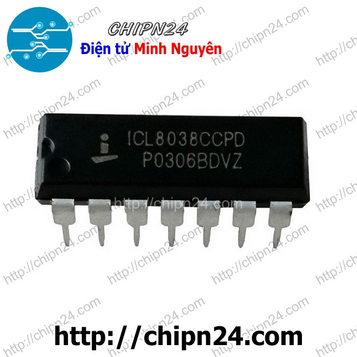 [1 CON] IC ICL8038 DIP-14 (ICL8038CCPD 8038)