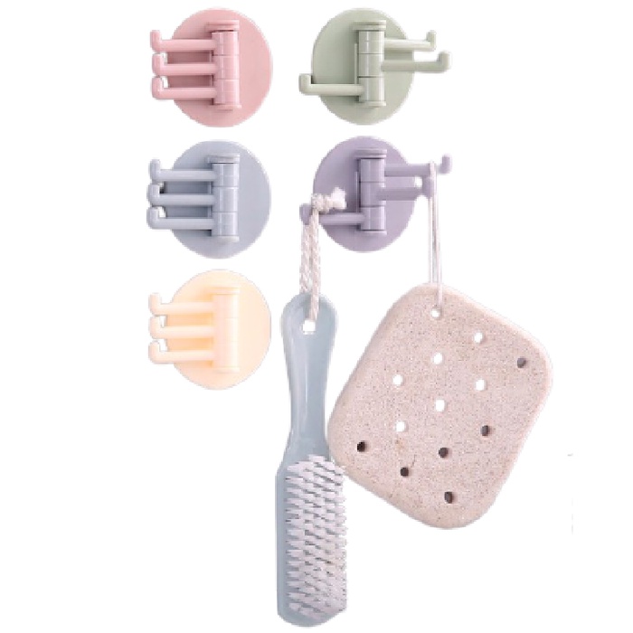Móc dán tường - Móc treo đa năng 3 móc 3 chấu 101256