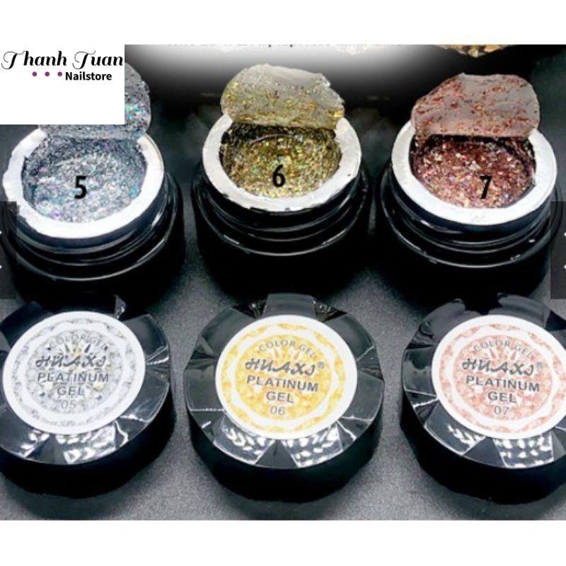Gel Nhũ Vẽ viền HUAXI, Gel Vẽ Nail Đặc (chính hãng)  - Phụ kiện đồ nail