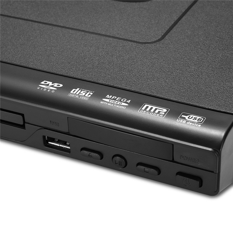 Đầu đọc đĩa DVD có điều khiển từ xa kết nối USB SD