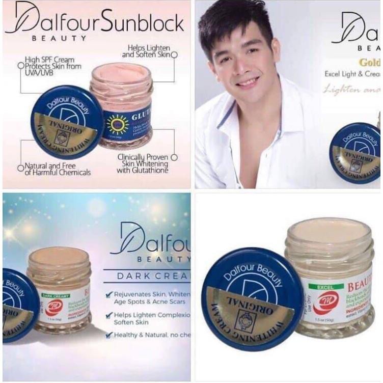 Kem pháp xuất mỹ Dalfour Beauty ban đêm/ban ngày