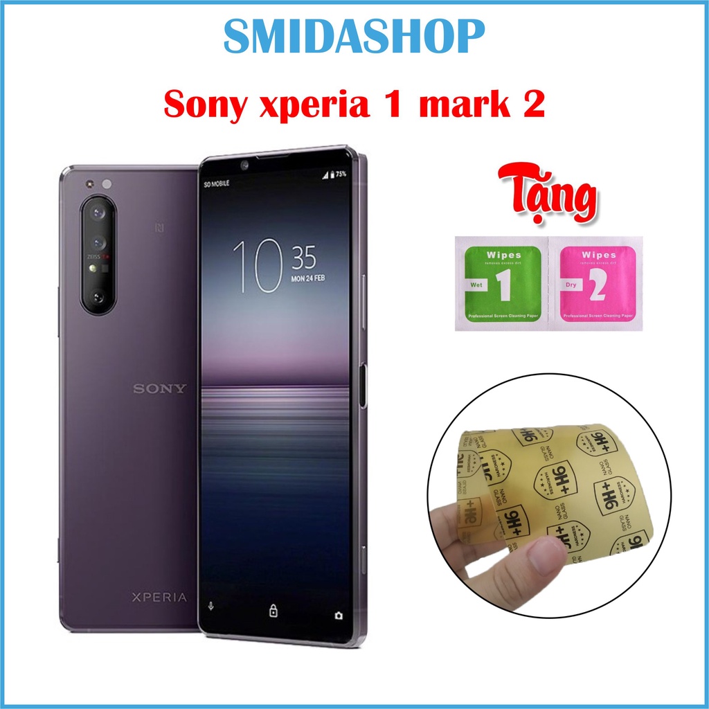Cường lực dẻo Sony mặt trước sau Xperia 1 II