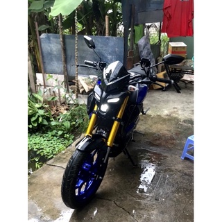 [ Mão chắn gió yamaha MT15 ] kèm pad nhôm cnc và ốc
