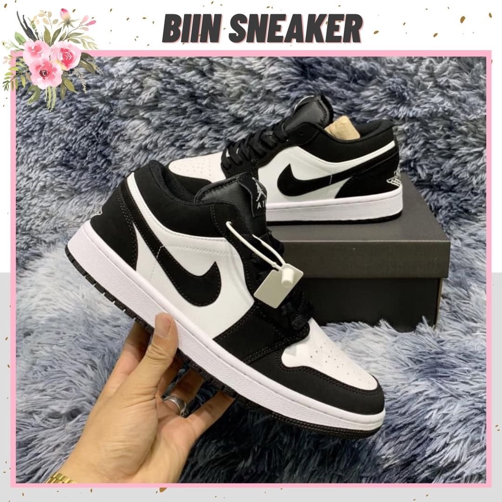 Giày Jordan low Panda cổ thấp đen trắng, Giày JD low panda nam nữ siêu hot dễ phối đồ - Hàng chuẩn Full Box Bill | BigBuy360 - bigbuy360.vn