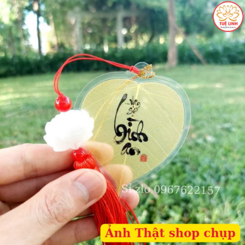 Lá Bồ Đề _ chữ Vạn Sự Bình An mẫu mới