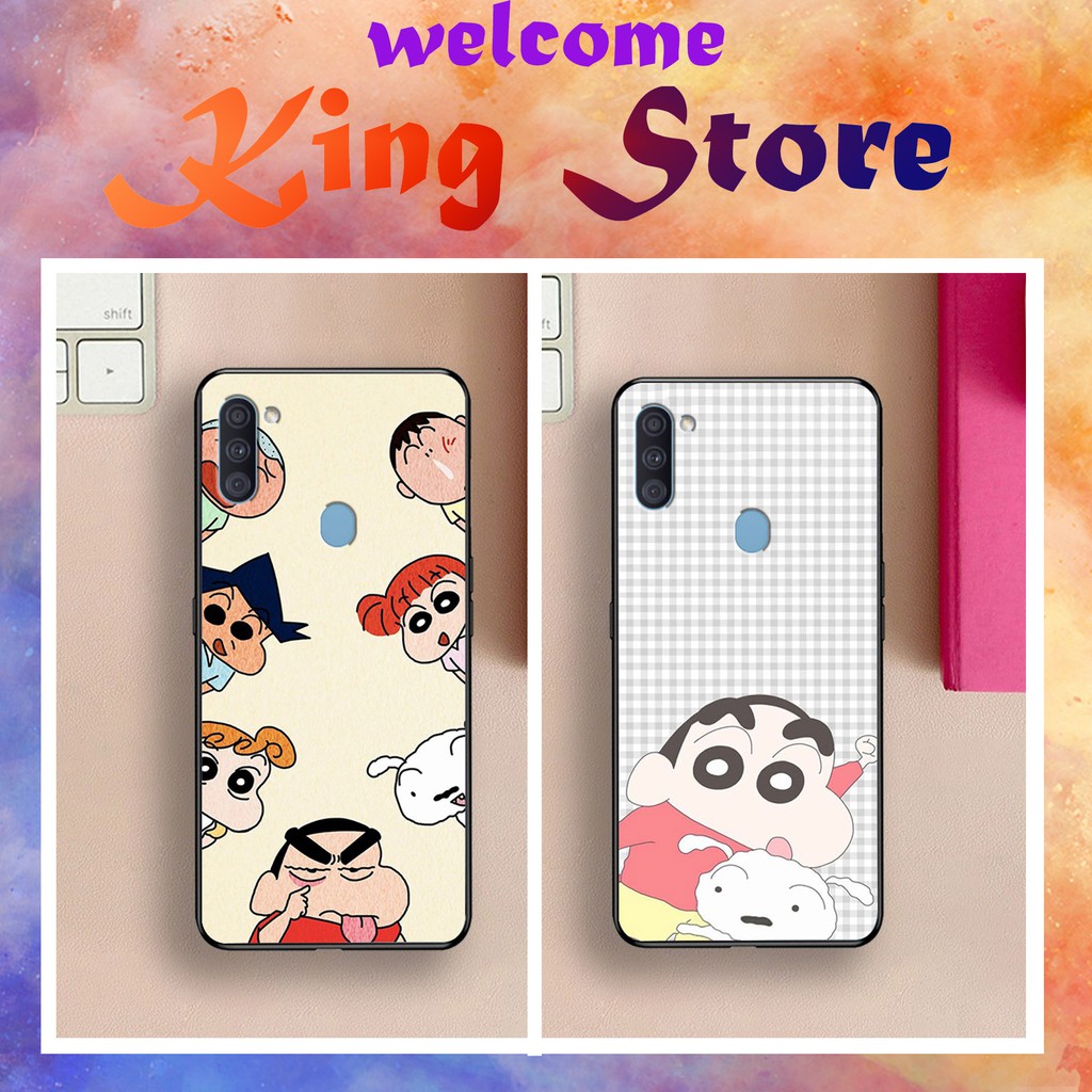 [SALE] Ốp lưng Samsung M02/ M10/ M11 in hình cậu bé Shin 2D, siêu đẹp, độc, lạ_KINGSTORE.HN_Ôp SS