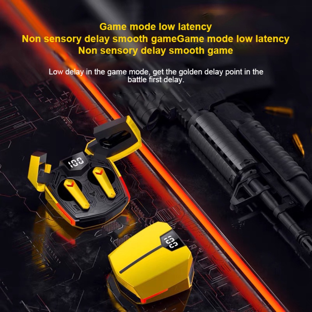 Tai Nghe Không Dây TWS Tai Nghe Không Dây Tai Nghe Bluetooth Tai Nghe Chơi GamE/Nghe Nhạc Điều Khiển Rảnh Tay Có MIC
