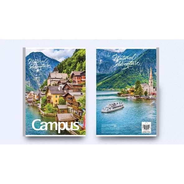 Lốc 10 cuốn vở kẻ ngang Campus ADVENTURE