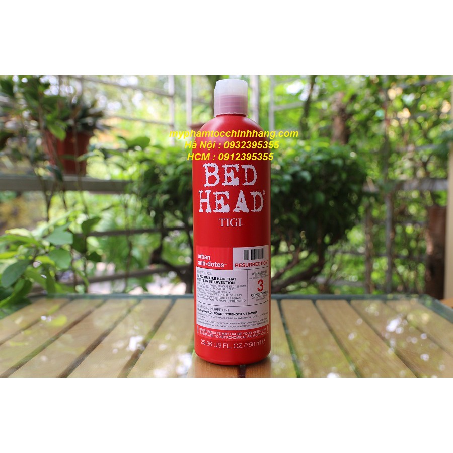 DẦU GỘI TIGI BED HEAD SỐ 3 BED HEAD URBAN ANTIDOTES LEVEL 3 750ML