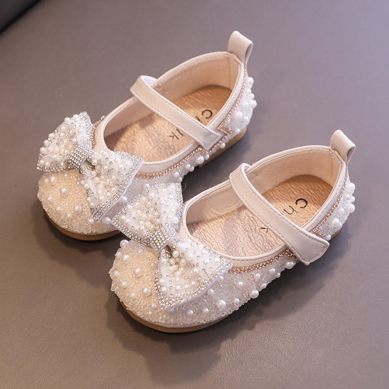 Giày Sandal Nơ Đế Mềm Kiểu Công Chúa Đáng Yêu Dành Cho Bé Gái   xả lỗ