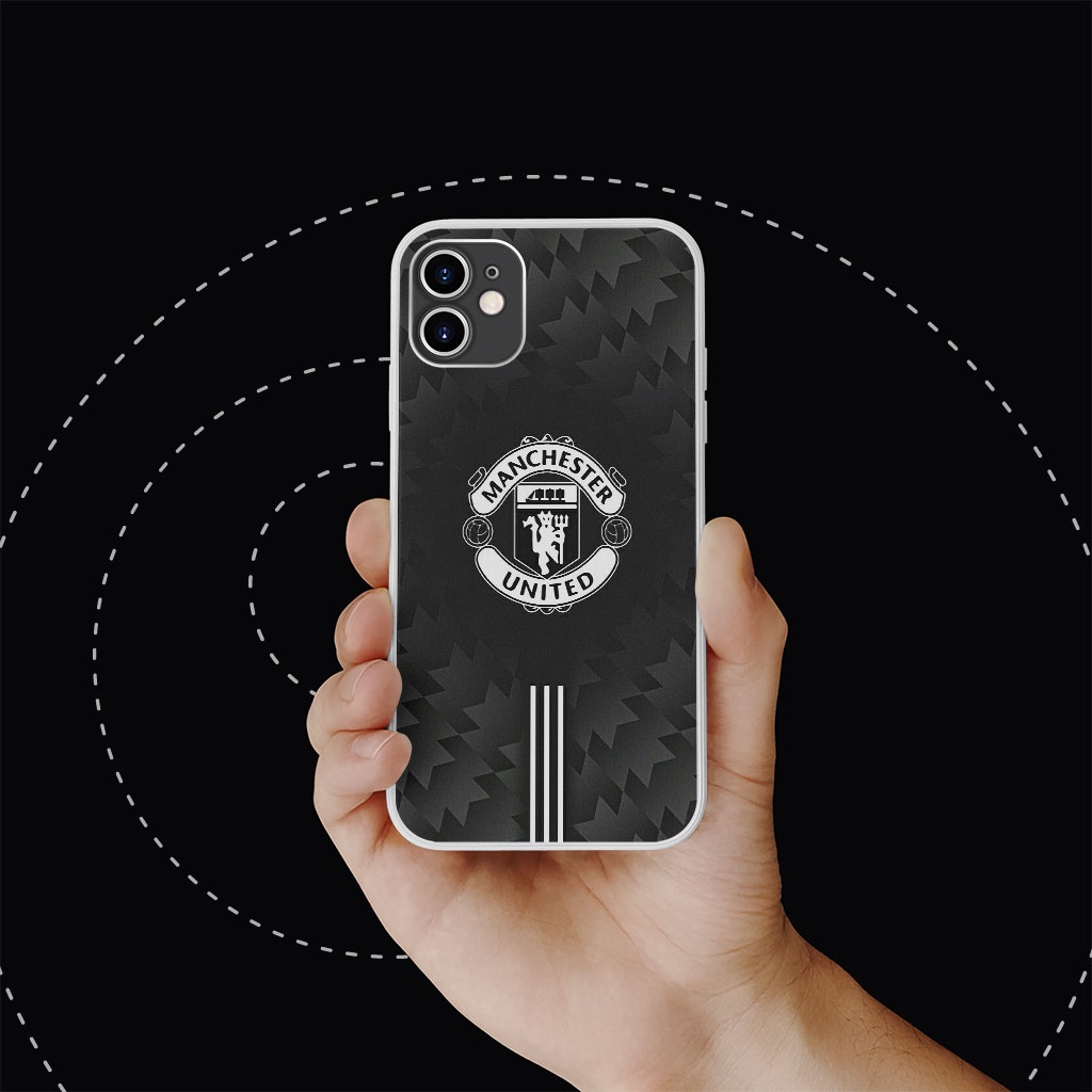 Ốp lưng logo manchester united black background pro 13 11 12 promax 7 8 plus xs X Xr  FOO20222534