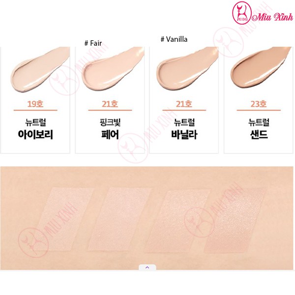 KEM NỀN KIỀM DẦU [MISSHA] Radiance Velvet Foundation SPF30 PA++