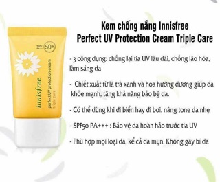 Kem chống nắng Innisfree
