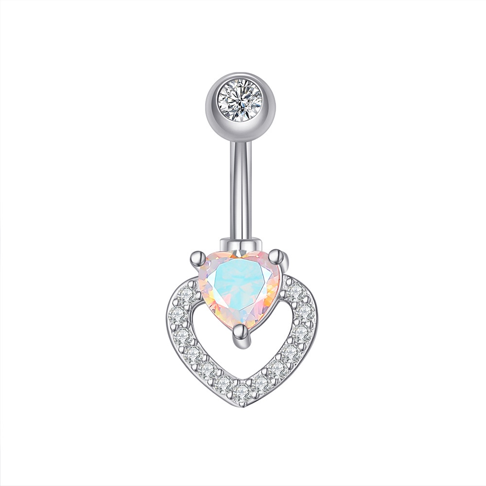 Khuyên Rốn Đính Đá Zircon Thanh Lịch Thời Trang Cho Nữ