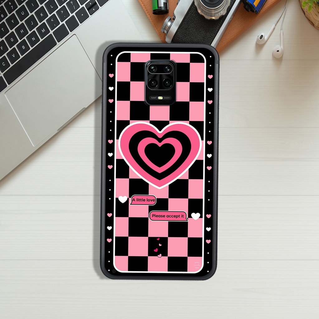 Ốp Lưng XIAOMI REDMI NOTE 9 - NOTE 9S - NOTE 9 PRO In Hình &quot;Black Heart&quot; Phong Cách Đẹp.
