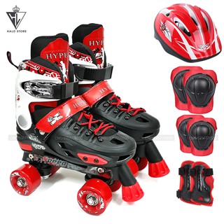 Giày trượt Patin Longfeng cao cấp kèm bảo hộ và mũ