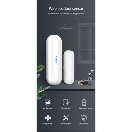 Cảm Biến Không Dây Gắn Cửa 433mhz | BigBuy360 - bigbuy360.vn
