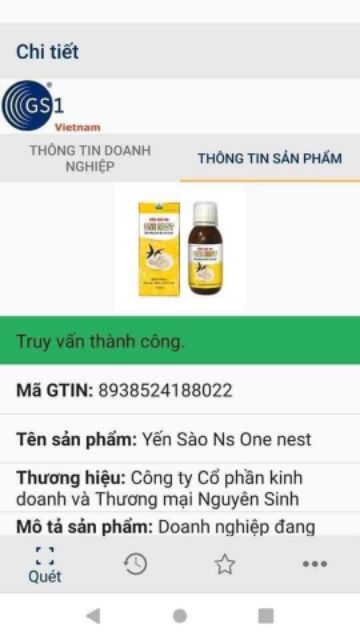 [HÀNG CHÍNH HÃNG ] YẾN SÀO ONE NEST