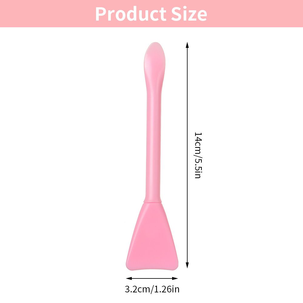 Bộ 2 Muỗng Silicone Trộn Mặt Trang Điểm Đa Năng Tiện Dụng