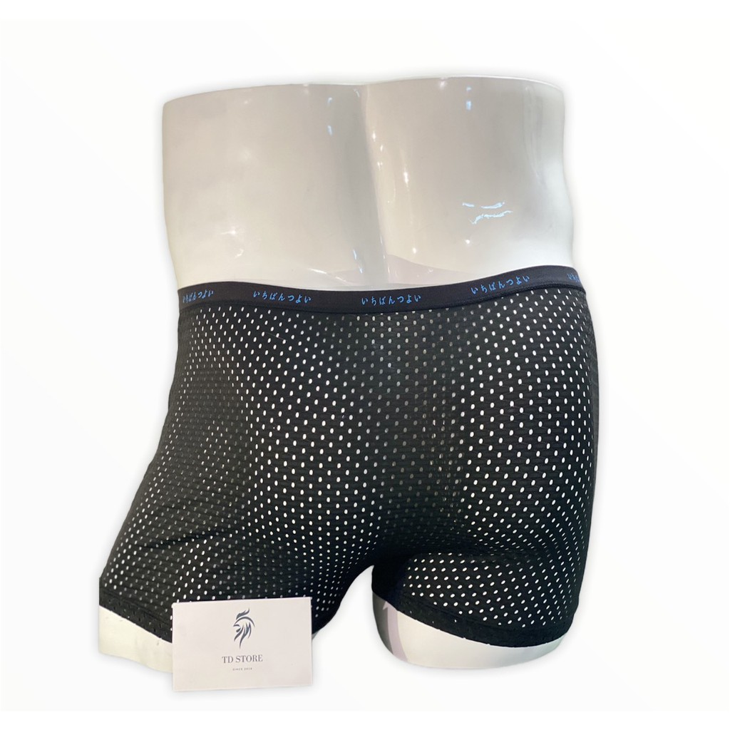 quần lót nam boxer Tdstorevn combo 4 quần thông hơi co giãn 4 chiều thoáng khí , quần sịp đùi nam mã TD39