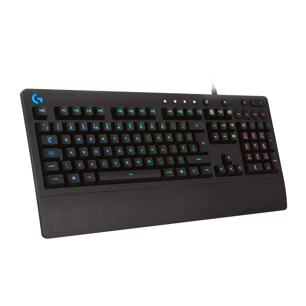 [Mã ELLOGIWL5 giảm 10% đơn 500K] Bàn phím game có dây Logitech G213 - Prodigy RGB, Full size, chống tràn bền bỉ