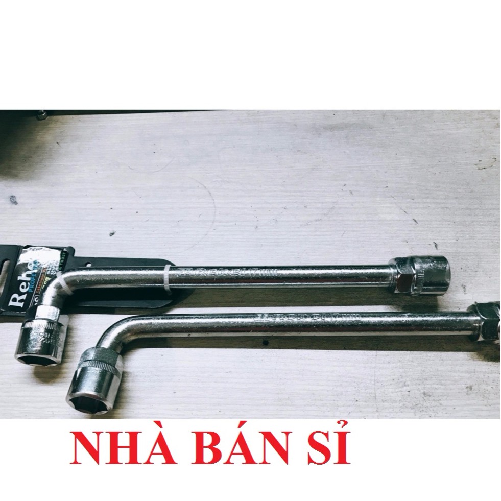 Cờ Lê Điếu, Ống Điếu L Gồm 2 Đầu Hãng REBEL Full Size Từ 8mm - 19mm (Chính Hãng)