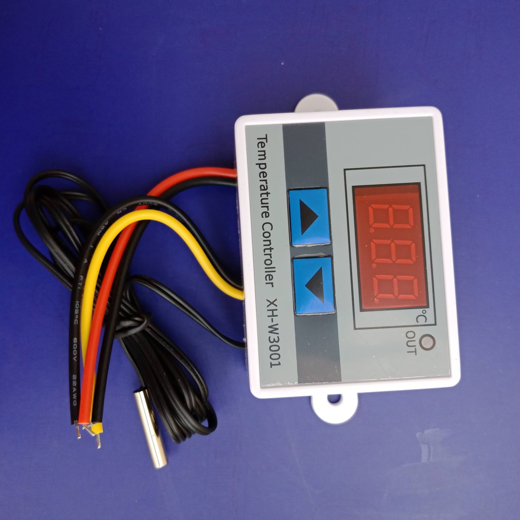Bộ điều khiển nhiệt độ LED W3001 AC 110-220V