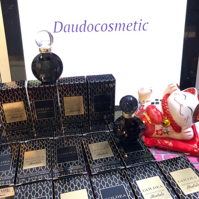 [ mini ] Nước hoa Bvlgari Goldea The Roman Night Sensual EDP/Absolute 5ml