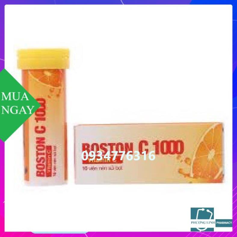 Viên sủi BOSTON C1000 (tuýp 10 viên)