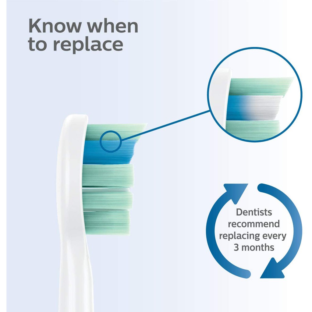 Đầu bàn chải điện Philips Sonicare Plaque Control C2 (vỉ 6 cái) [Hàng Mỹ]