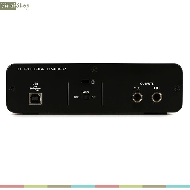 Behringer Uphoria UMC22 - Sound Card Thu Âm 48v