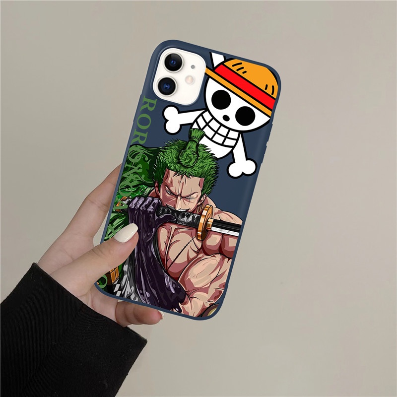 Ốp điện thoại in hình One Piece thích hợp cho IPhone 13 12 11 pro promax 7 8 plus SE 2020 X XS XR XSmax