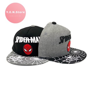 Mũ Snapback HipHop Họa Tiết Thêu Spider Man Cho Bé Từ 2-9 Tuổi