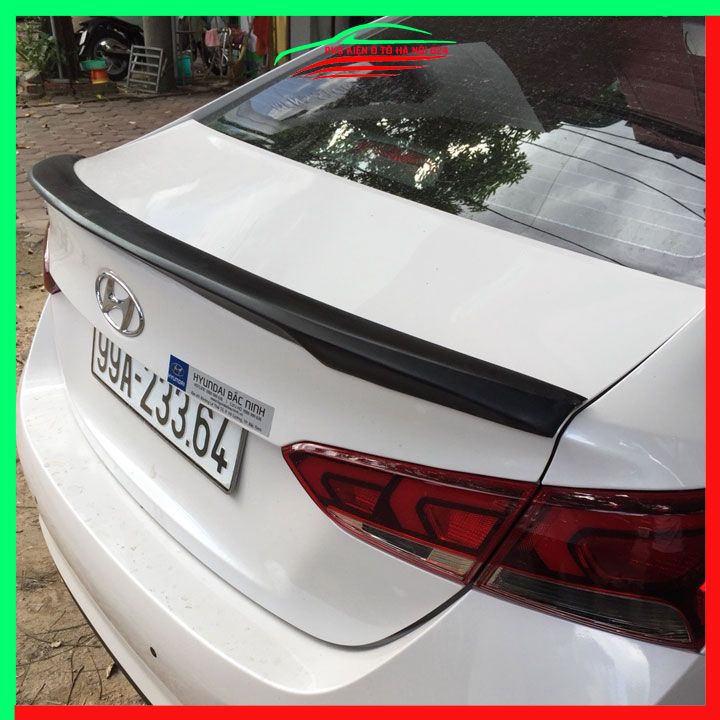 Đuôi gió sau xe liền cốp Accent 2018-2021 hàng mộc chưa sơn