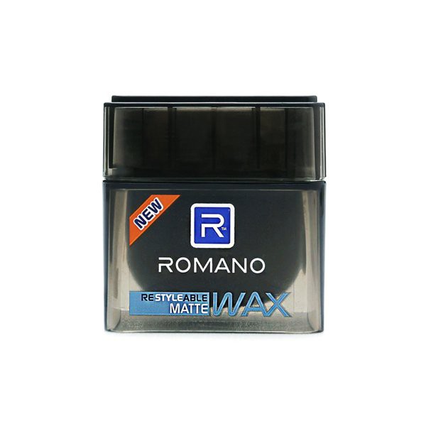 Sáp vuốt tóc nam ROMANO đen 68gr