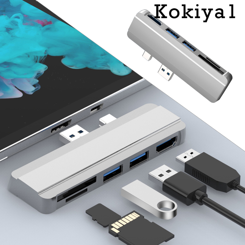 Bộ Chia Cổng Usb 3.0 Cho Surface Pro 4 / 5 / 6 4k Hdmi