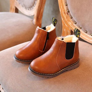 [Order] Bốt cổ thấp có lót lông cho bé gái