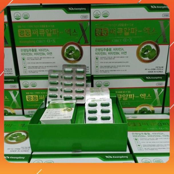 Viên uống bổ não Kwangdong Circu hộp 120 viên của Hàn Quốc